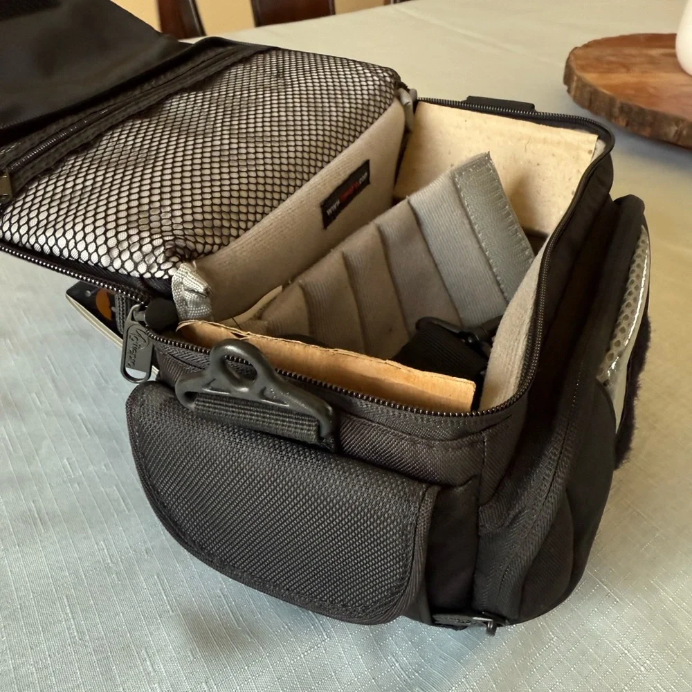 Black Camera Bag- Lowepro